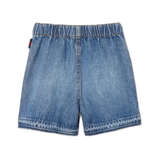 Baby Bleached Denim Shorts