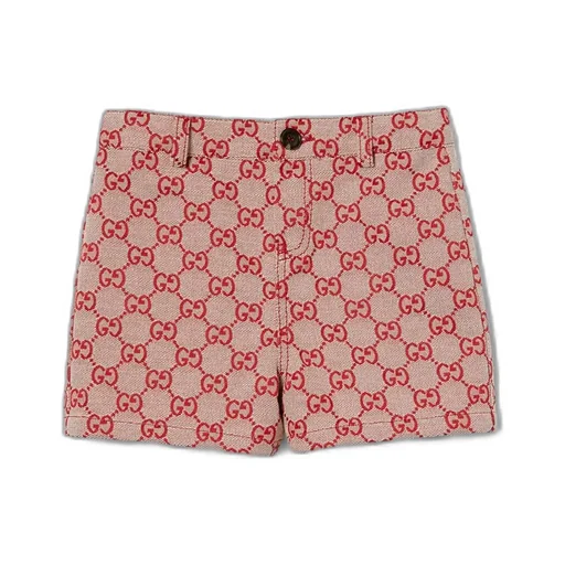 Baby Gg Canvas Shorts