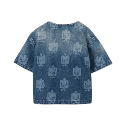 Baby Printed Denim T-Shirt