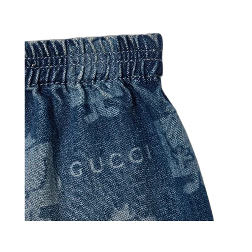Baby Printed Denim Shorts