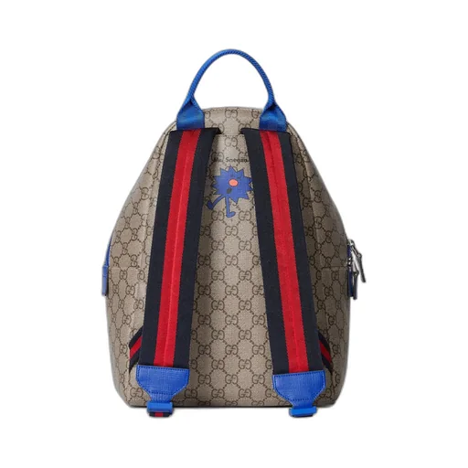Children's Gg Backpack With Prints