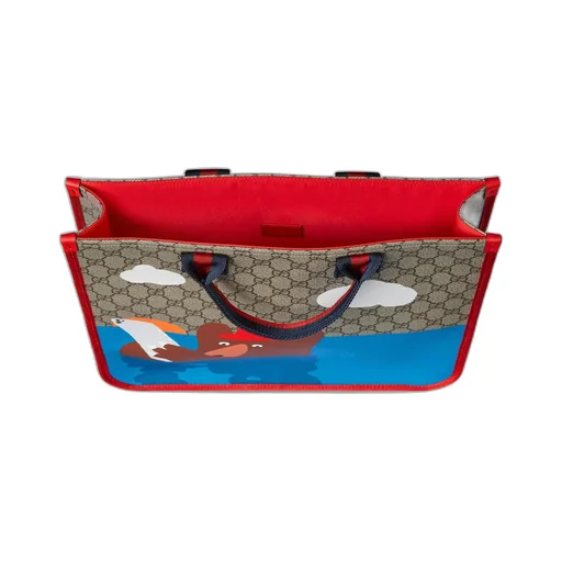 Children's Printed Gg Tote Bag