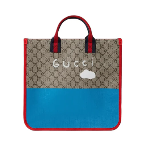 Children's Printed Gg Tote Bag