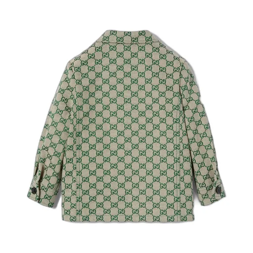 Children's Gg Canvas Jacket