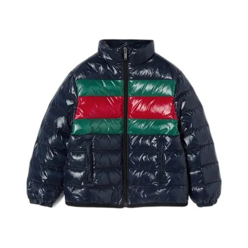 Children's Padded Jacket With Web