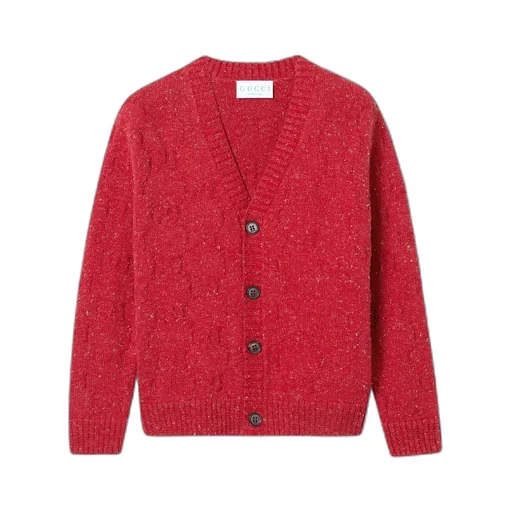 Children's Gg Cotton Cardigan