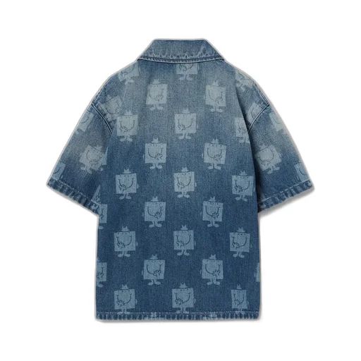 Children's Printed Denim Shirt