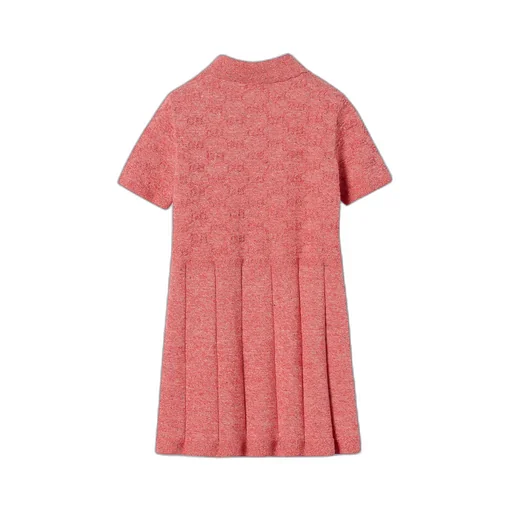 Children's Gg Cotton Polo Dress