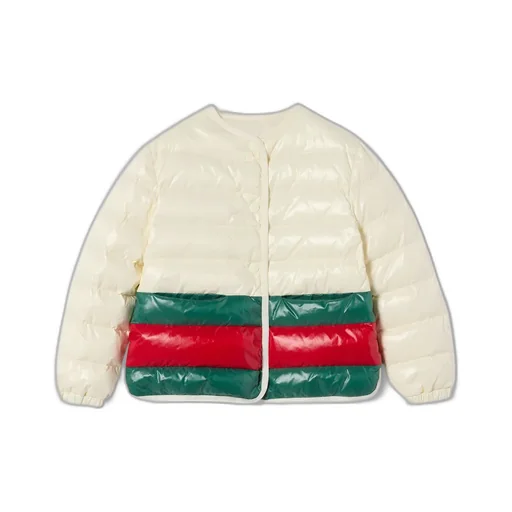 Children's Padded Jacket With Web