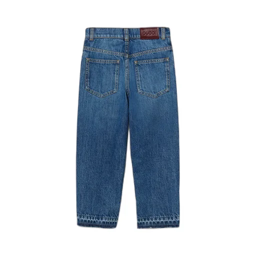 Children's Bleached Denim Trousers