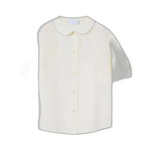 Children's Embroidered Silk Shirt