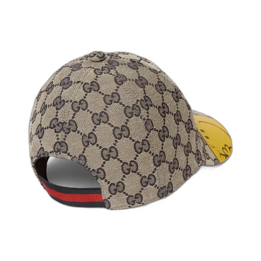 Children's Gg Canvas Baseball Hat