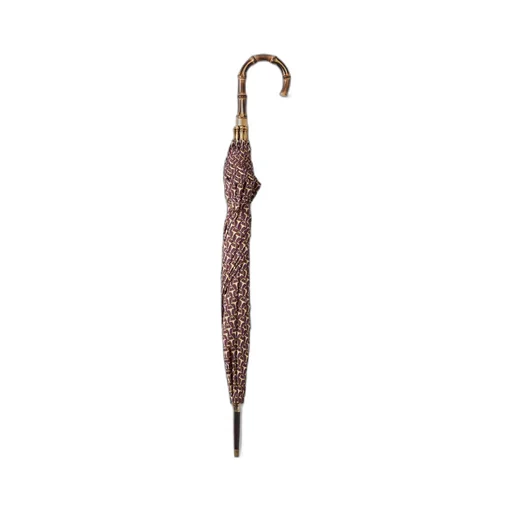 Horsebit Print Nylon Umbrella