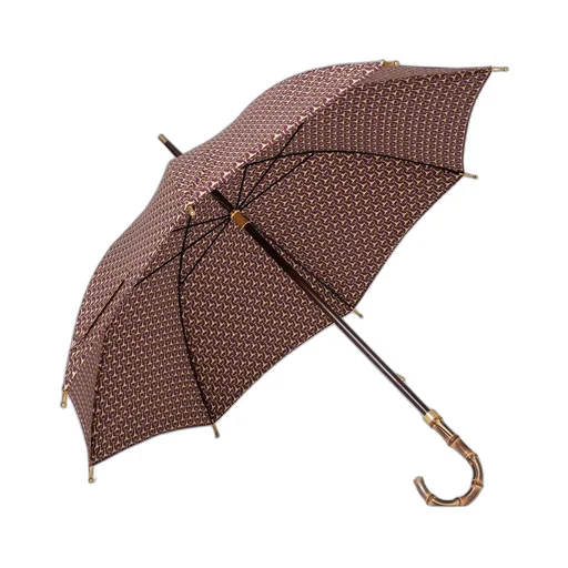 Horsebit Print Nylon Umbrella
