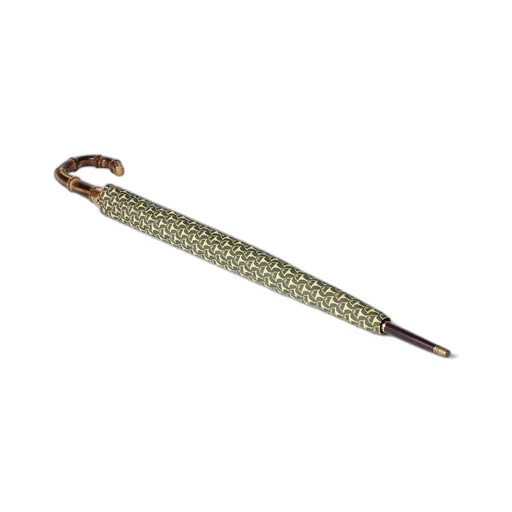 Horsebit Print Nylon Umbrella