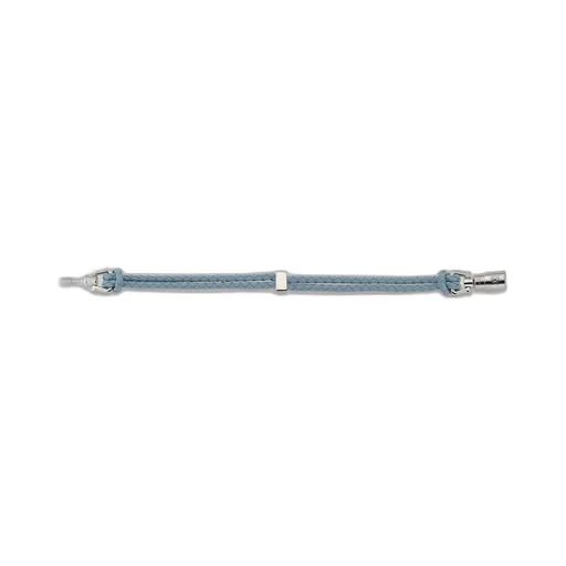 Braided Bracelet With Piston Detail