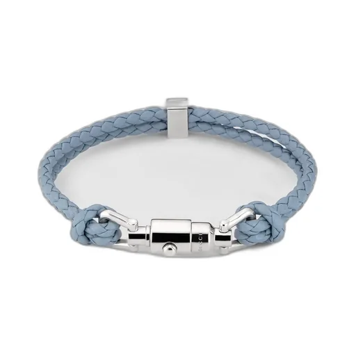 Braided Bracelet With Piston Detail