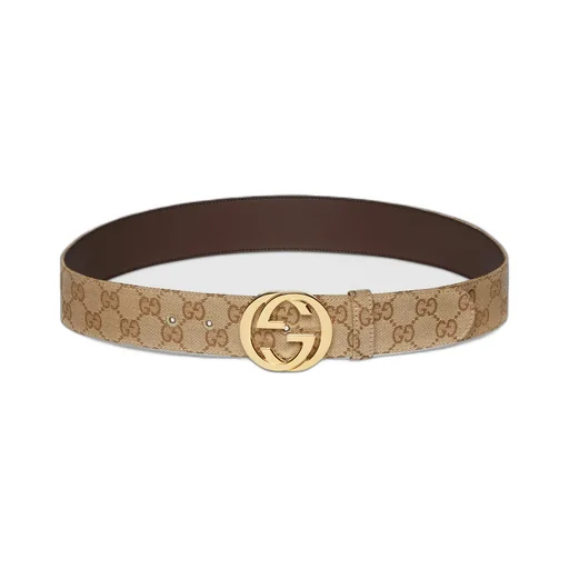Belt With Interlocking G Buckle