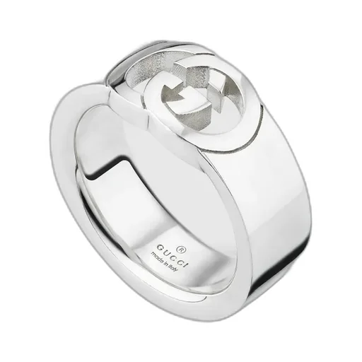 Gucci Interlocking Chevalier Ring