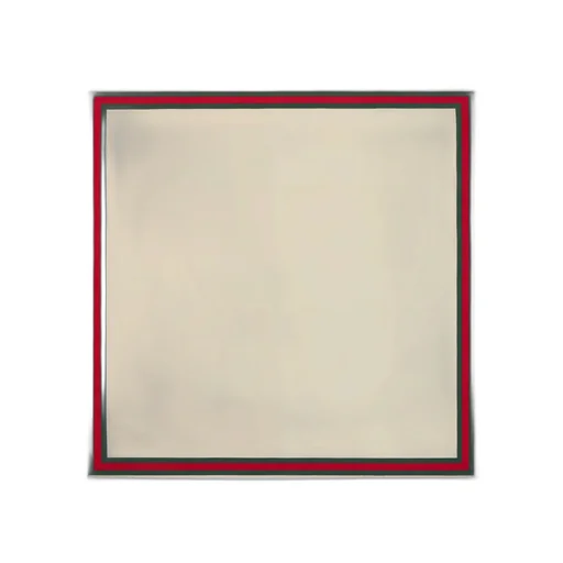 Cotton Silk Pocket Square With Web