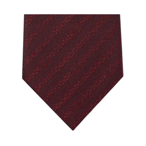 Interlocking G Chain Silk Tie