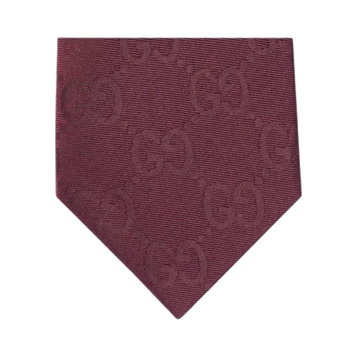 Gg Silk Cotton Tie