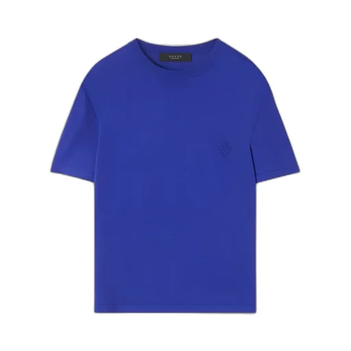 Knitted T-Shirt With Embroidery