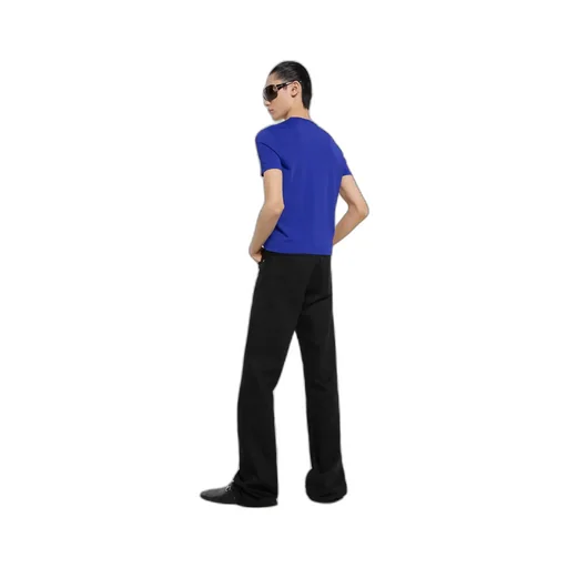 Knitted T-Shirt With Embroidery
