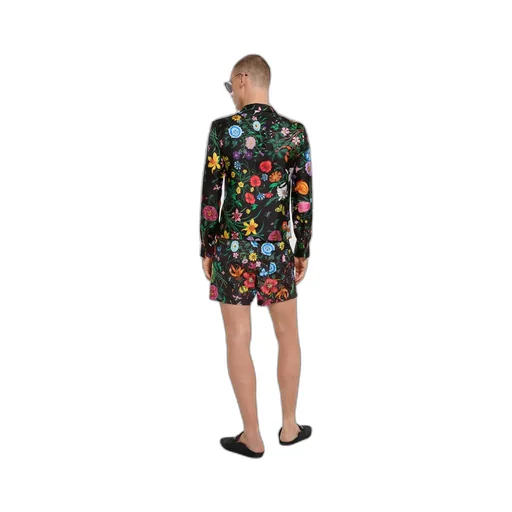 Printed Nylon Swim Shorts