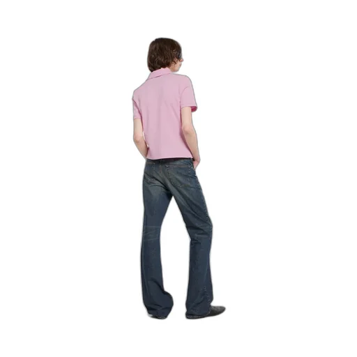 Cotton Piquet Polo Shirt With Embroidery
