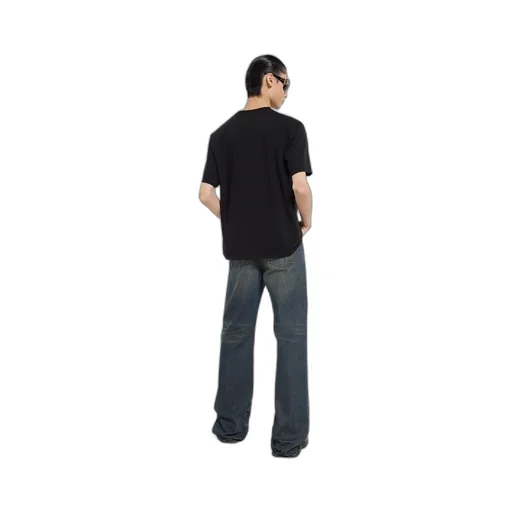 Silk Blend Jersey T-Shirt With Print