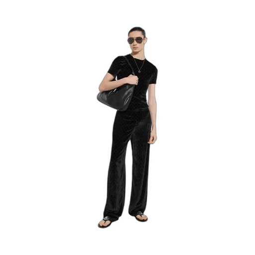 Gg Velvet Devoré Sportswear Pants
