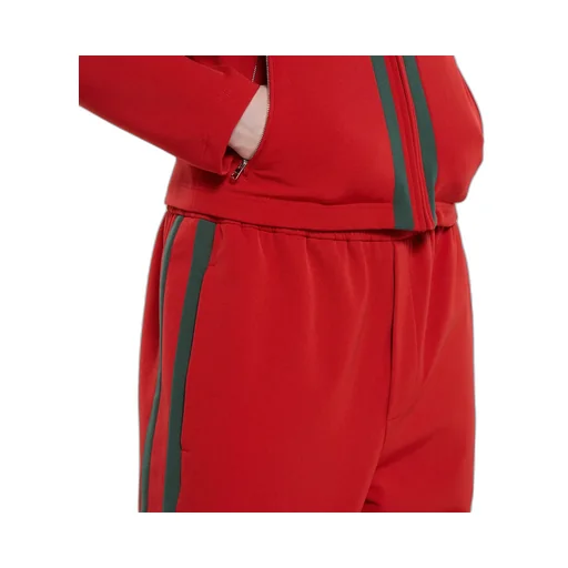 Stretch Nylon Sportswear Pants With Web