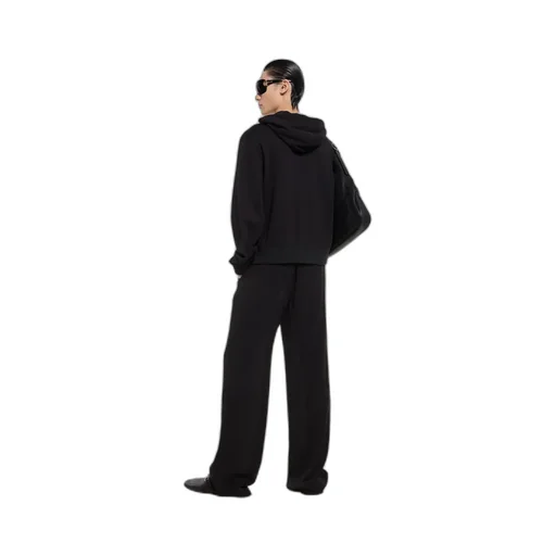 Cashmere Blend Zip Jacket With Embroidery