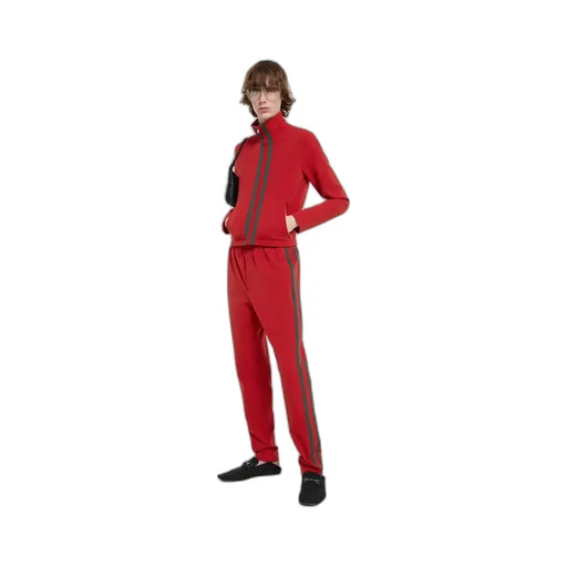 Stretch Nylon Zip Jacket With Web