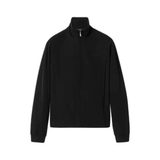 Stretch Nylon Gabardine Zip Jacket