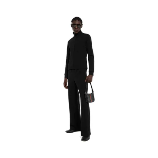 Stretch Nylon Gabardine Zip Jacket