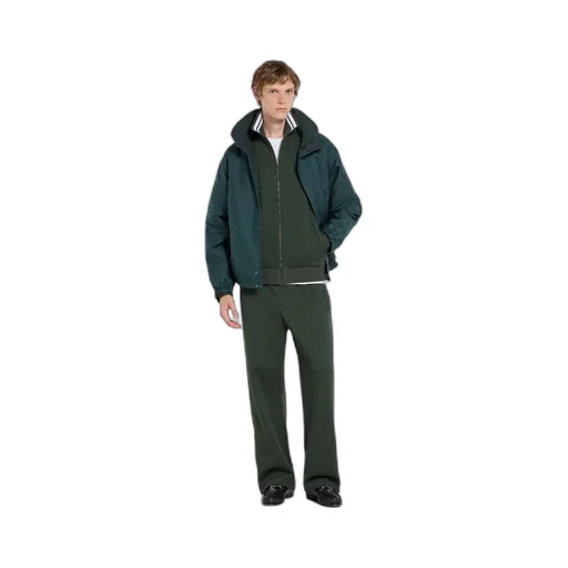 Gg Technical Jersey Zip Jacket
