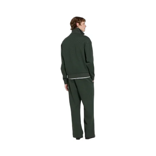 Gg Technical Jersey Zip Jacket