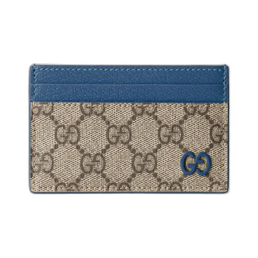 Blue Trim Gg Card Case
