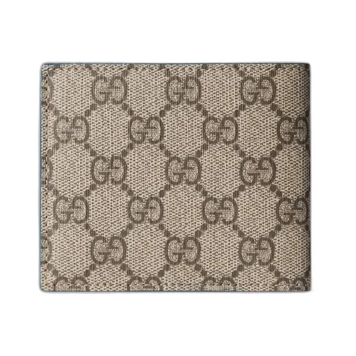 Blue Interior Gg Bi-Fold Wallet