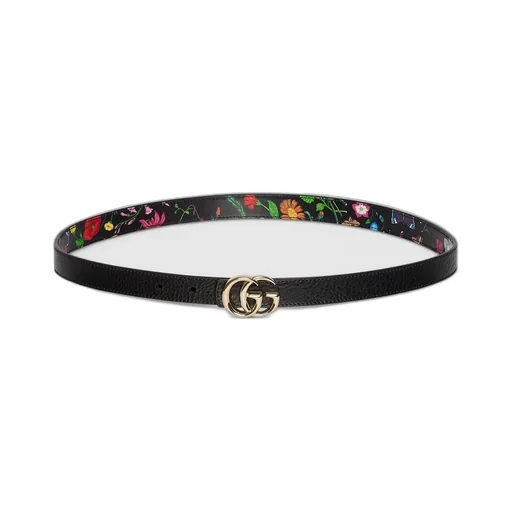 Reversible Gg Marmont Thin Belt
