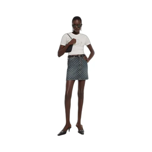 Thin Belt With Interlocking G Buckle