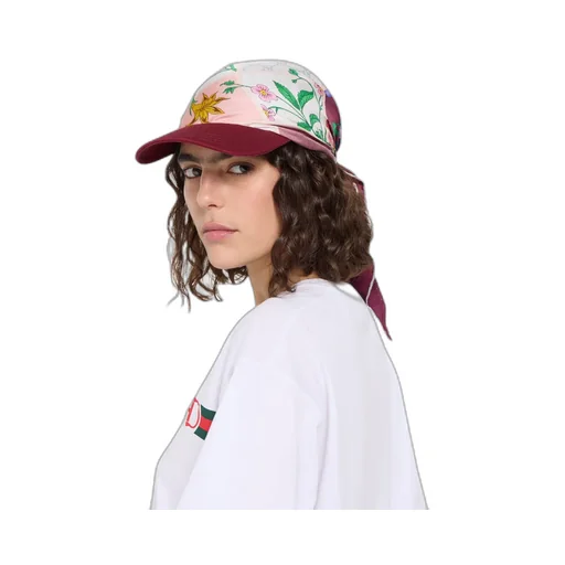 Printed Silk Baseball Cap
