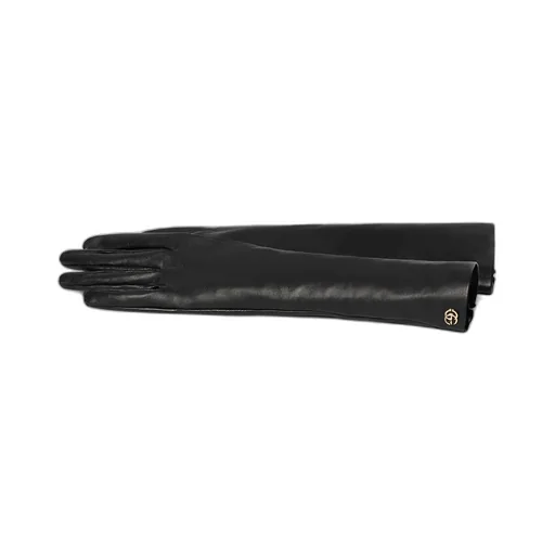 Leather Gloves With Double G