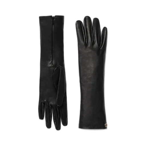 Leather Gloves With Double G