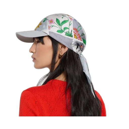 Printed Silk Baseball Cap