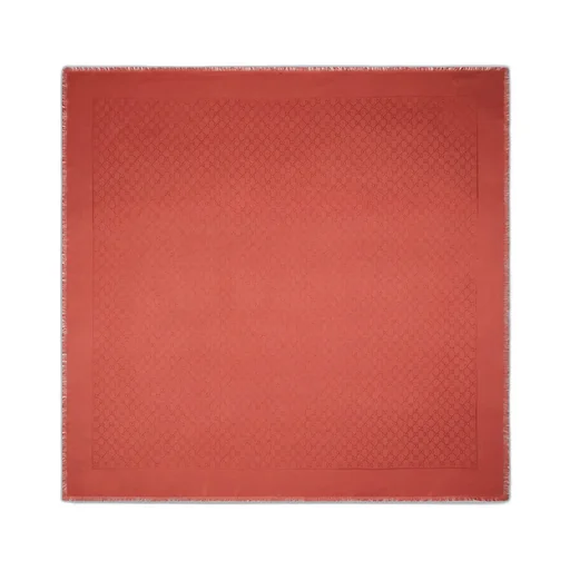 Gg Silk Wool Lamé Shawl