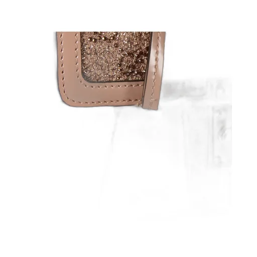 Padlock Crystal Small Top Handle Bag