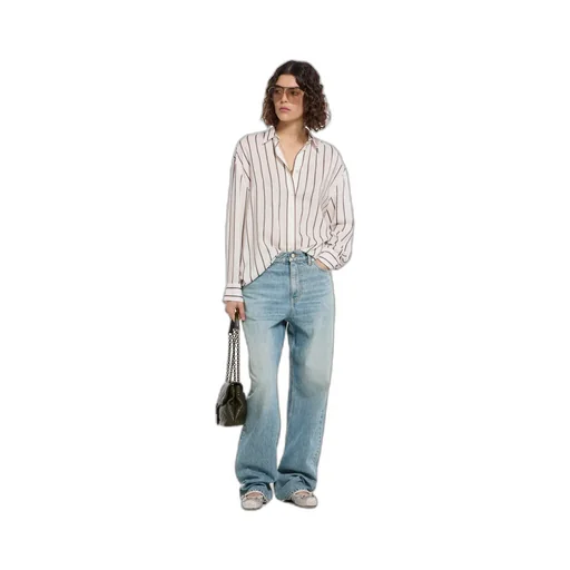 Cotton Denim Trousers